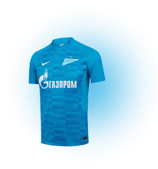 При покупке атрибутики «Зенит» получай очки в персональный счётчик